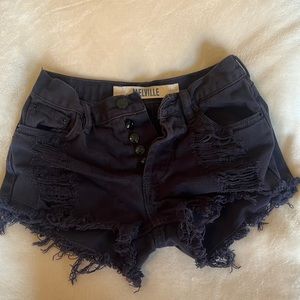 Dark blue Brandy Jean shorts